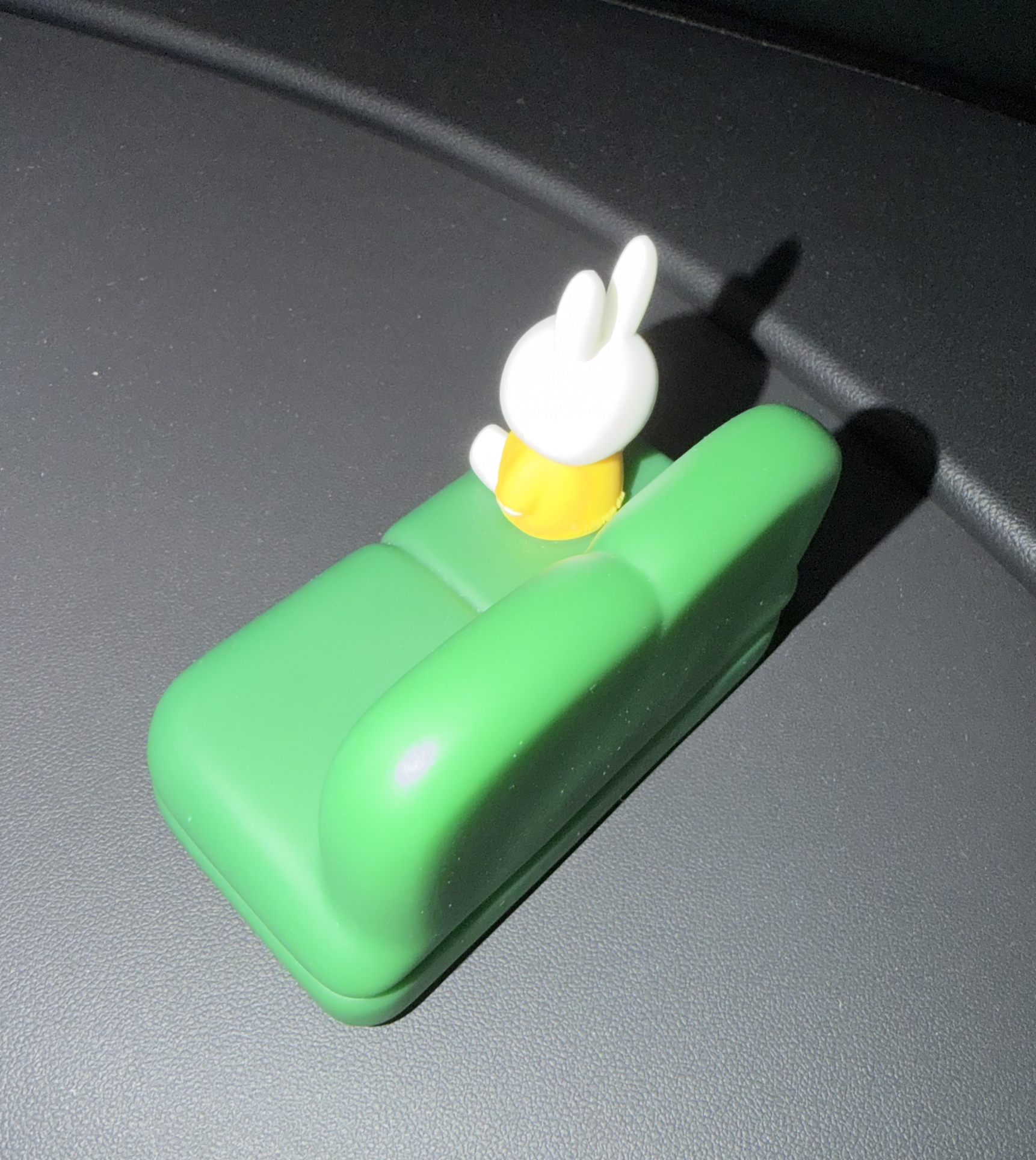 My Miffy phone stand from a different angle.